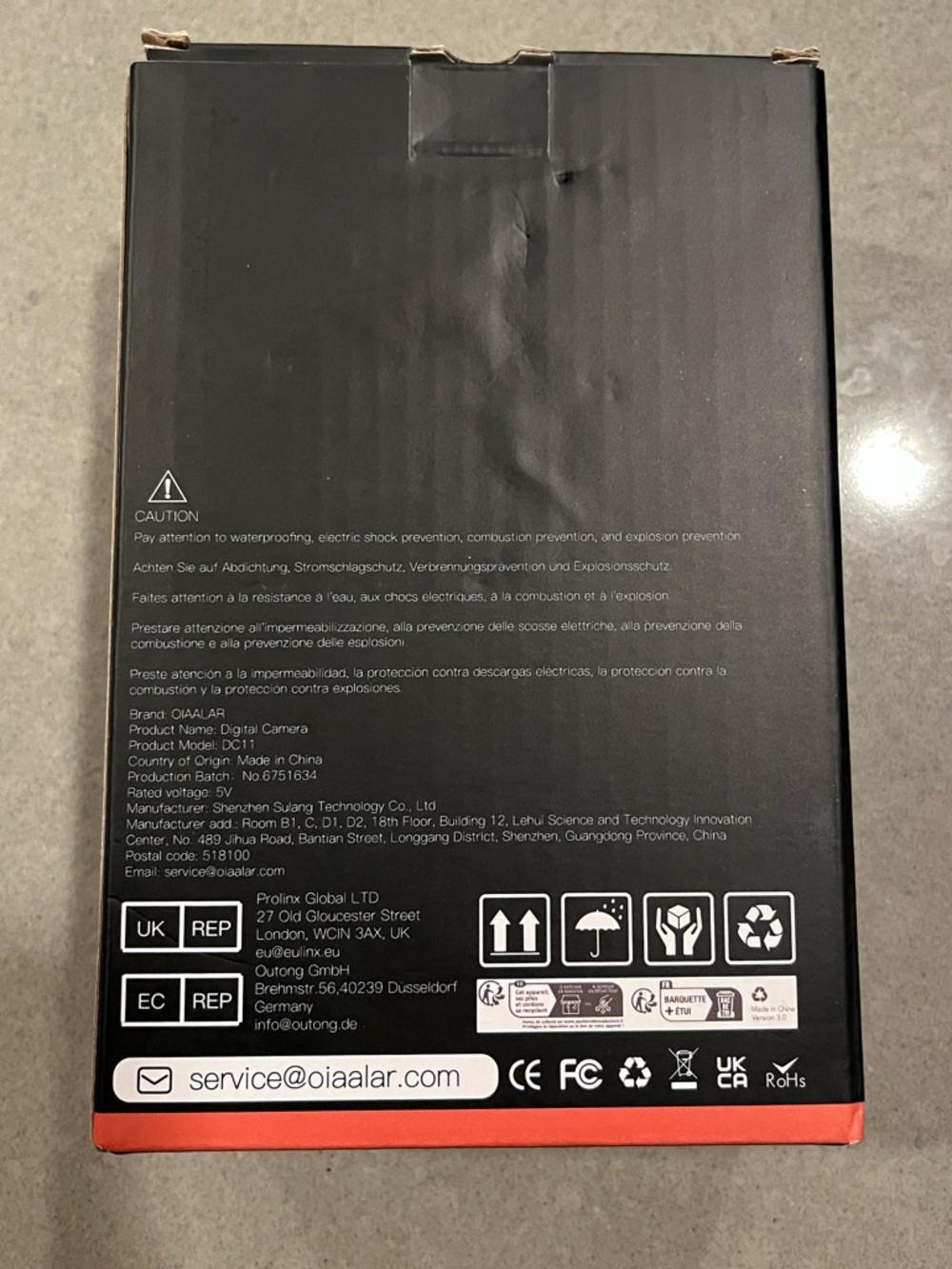 4k Digital Camera - Brand New In Box - Picture 4 of 5